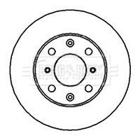 BORG & BECK Piduriketas BBD4007